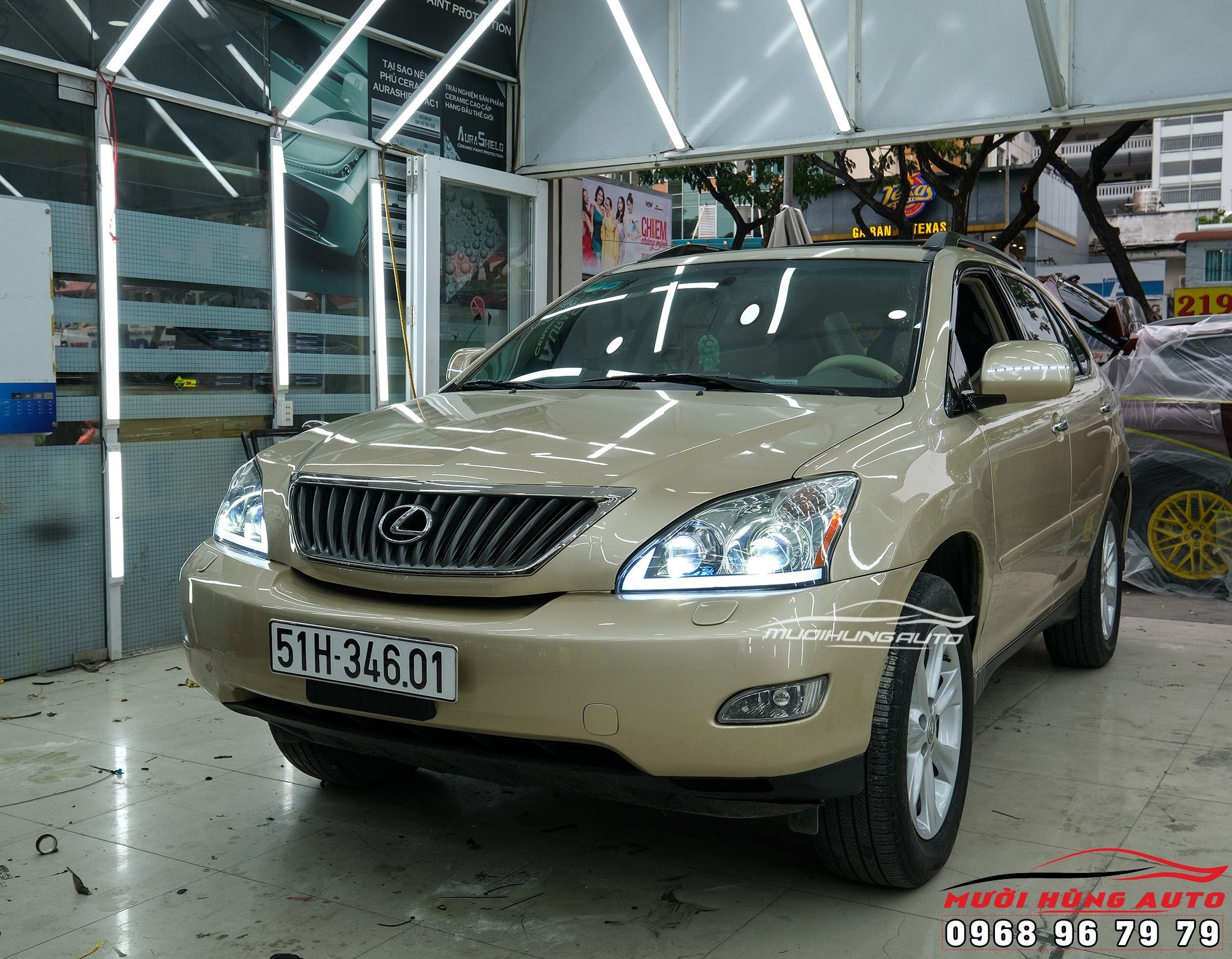 Độ Đèn Bi LED Domax X-LED Pro Cho Xe Lexus RX350 2005 - 2007 - Mười ...