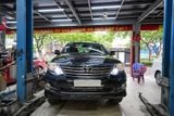 Độ Đèn Bi LED Domax X-LED Pro Cho Xe Toyota Fortuner 2015