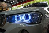 Độ Đèn Bi LED Domax X-LED Pro Và Vòng Angel Eyes Cho Xe BMW X4