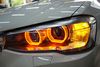 Độ Đèn Bi LED Domax X-LED Pro Và Vòng Angel Eyes Cho Xe BMW X4