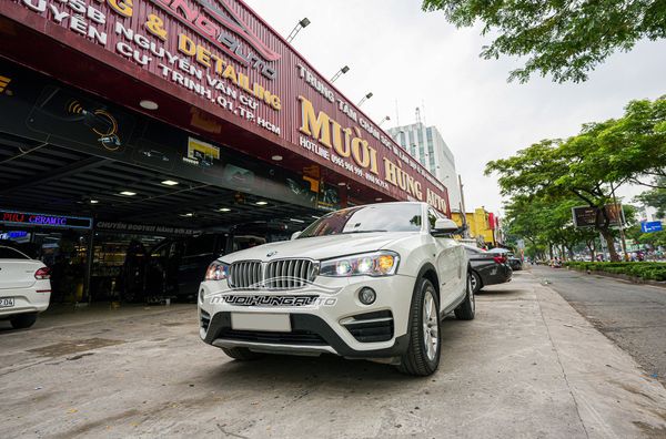 Độ Đèn Bi LED Domax X-LED Pro Và Vòng Angel Eyes Cho Xe BMW X4