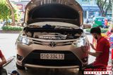 Độ Đèn Bi LED Domax Xe Toyota Vios 2015 - 2016