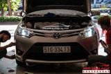 Độ Đèn Bi LED Domax Xe Toyota Vios 2015 - 2016