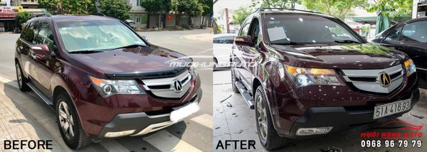 Độ Đèn Bi LED Domax XLED Pro Cho Xe Acura Tại TPHCM