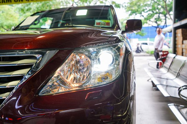 Độ Đèn Bi LED Laser Kenzo S900 Cho Xe Lexus LX570 2008