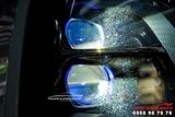 Nâng Cấp 4 Bi LED Domax Omega Laser Chính Hãng Cho Hyundai Santafe 2019 - 2020