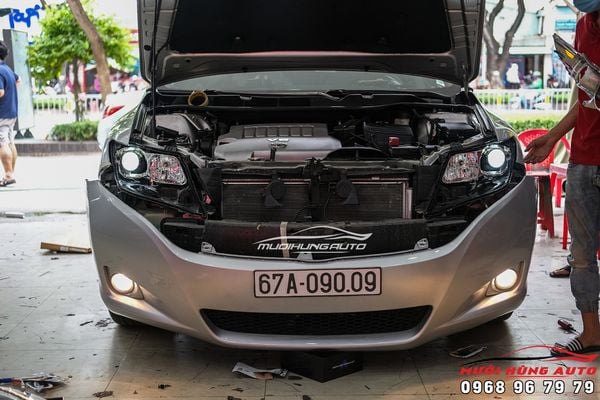 Độ Đèn Bi LED V20 Và LED Mí Chạy Cho Toyota Venza 2010 - 2012