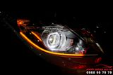 Độ Đèn Bi LED Và LED Mí Xi Nhan Mazda BT50