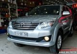 Độ Đèn Bi LED V20 Và LED Mica Xe Toyota Fortuner 2012