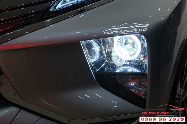 Độ Đèn Bi LED Và Vòng Angel Eyes Xe Mitsubishi Xpander 2020