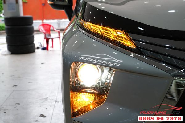 Độ Đèn Bi LED Và Vòng Angel Eyes Xe Mitsubishi Xpander 2020