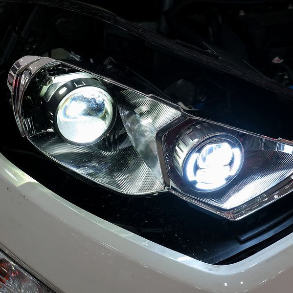 Độ Đèn Bi LED Xe Ford Ecosport Chính Hãng