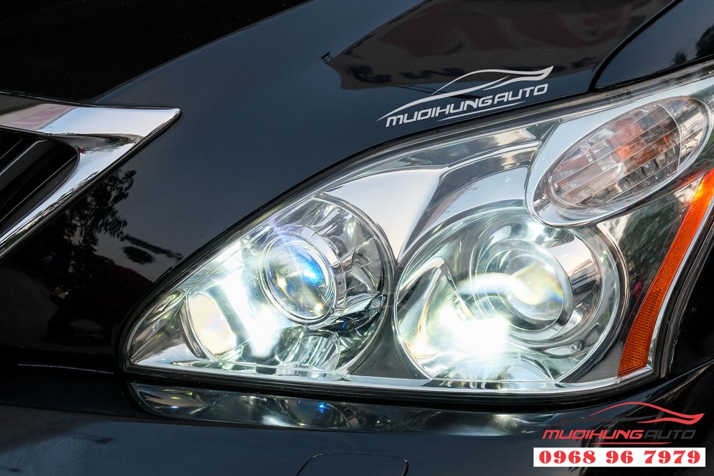 Độ Đèn Bi LED Xe Lexus RX350 2007 - Mười Hùng Auto