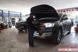 Độ đèn Bixenon và led bar xe Ford EVEREST 2019