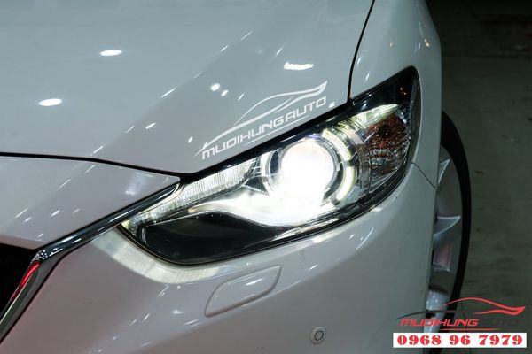 Độ Đèn Bi Xenon Xe Mazda 6 Chuyên Nghiệp