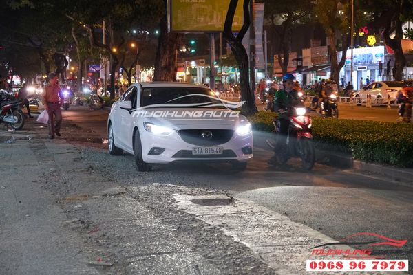 Độ Đèn Bi Xenon Xe Mazda 6 Chuyên Nghiệp