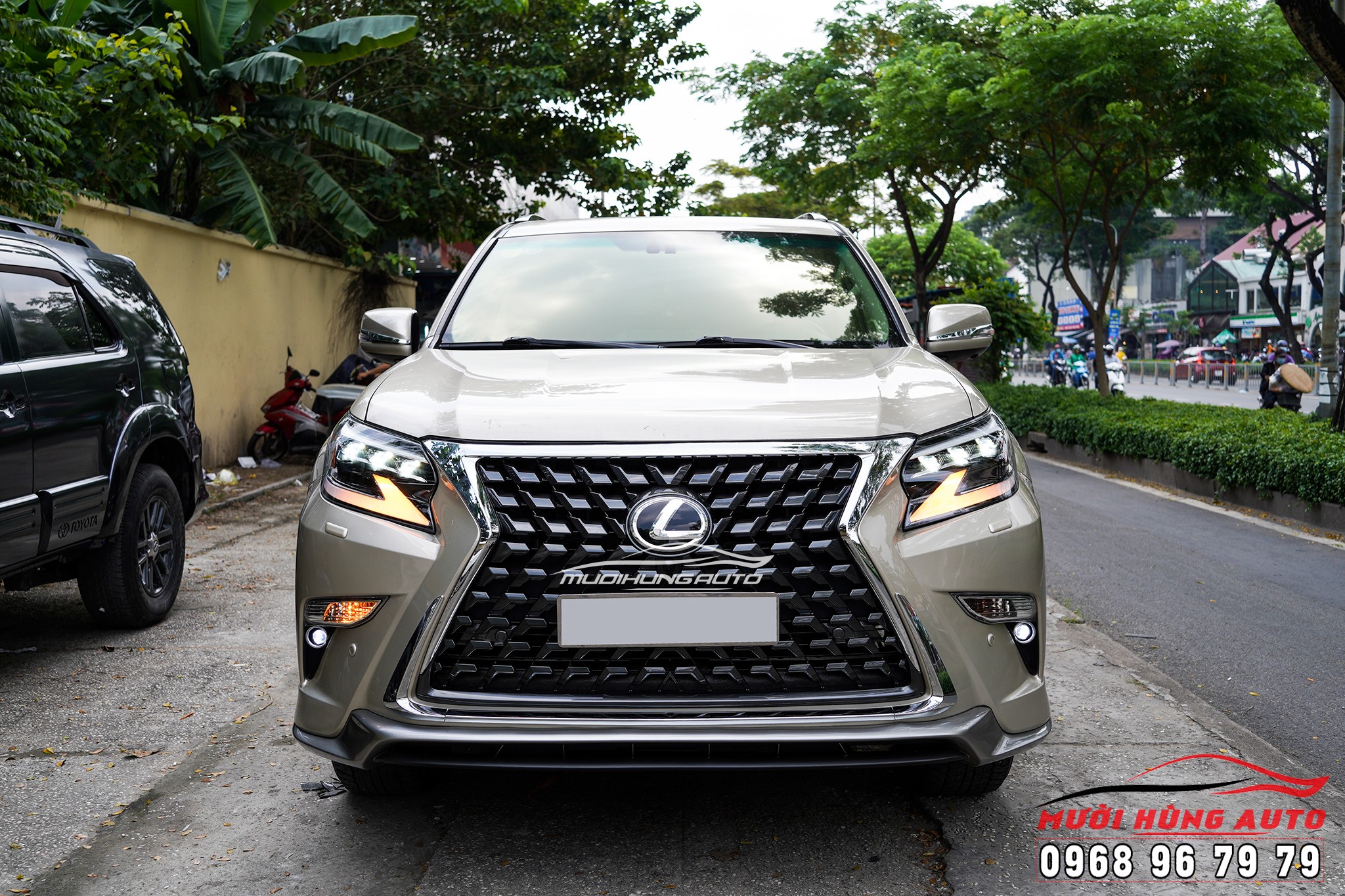 Sơn xe ô tôMàu Đỏ Camay xe Lexus SUV GX 4603S0