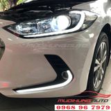 Độ đèn led cản trước Hyundai Elantra 2018