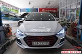 Độ Đèn LED Cản Trước Và LED Demi Xe Hyundai Elantra 2018