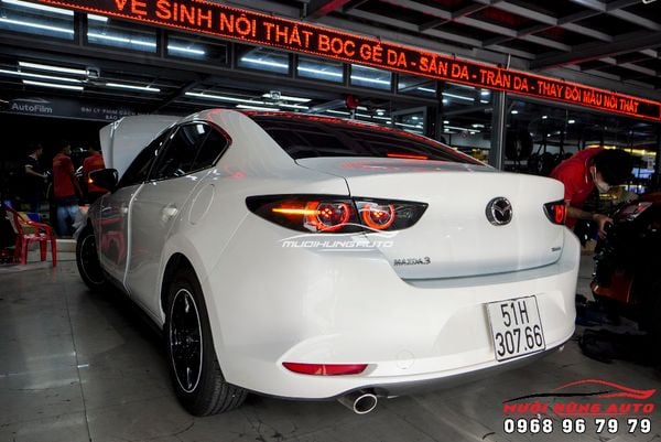 Nâng Cấp Đèn Hậu Cho Xe Mazda 3 2020 Bản Deluxe Lên Bản Premium Cực Chất