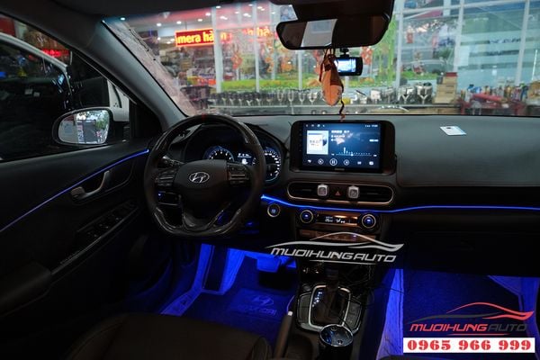 Độ Đèn LED Nội Thất Cho Xe Hyundai Kona 2020
