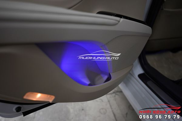 LED Nội Thất Xe Camry 2020 Đổi Màu Trên APP Điện Thoại