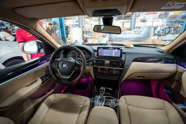 Độ Đèn LED Nội Thất Ma Trận Sang Chảnh Cho Xe BMW X4
