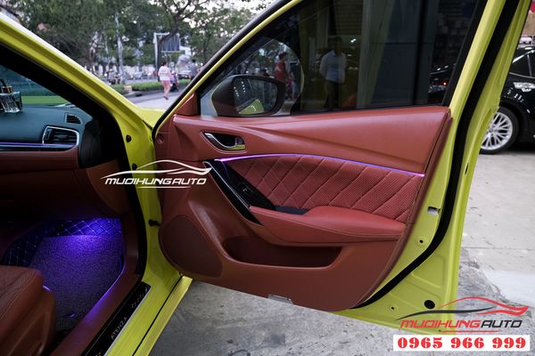 Độ đèn LED nội thất xe Mazda 6