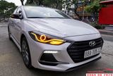 Độ đèn Led pha Hyundai Elantra 2018 chuyên nghiệp