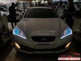 Độ Đèn LED Pha Hyundai Genesis Chuyên Nghiệp