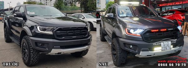Trang Bị Bộ Đèn LED Bar Cao Cấp Tăng Sáng Cho Xe Ford Ranger