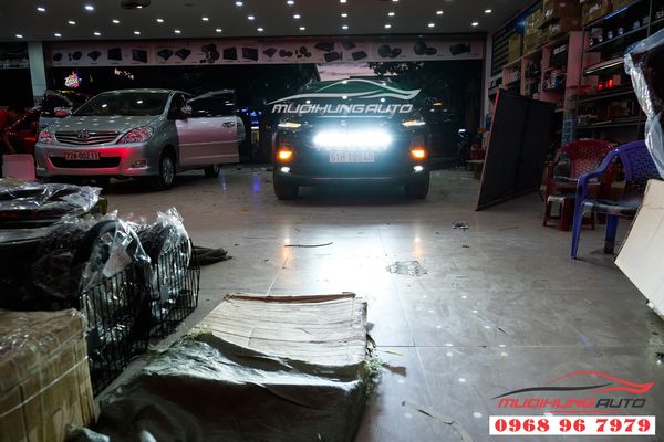 Độ Đèn Led Thanh Xe Hyundai Santafe 2019 - 2020