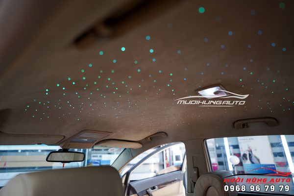 Độ Đèn LED Trần Sao Rơi Trang Trí Nội Thất Xe Chevrolet Captiva