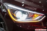 Độ Đèn LED Xi Nhan Hyundai Santafe 2017