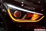 Độ Đèn LED Xi Nhan Hyundai Santafe 2017