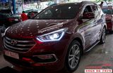 Độ Đèn LED Xi Nhan Hyundai Santafe 2017