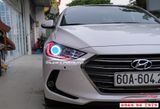 Độ Đèn Mắt Quỷ Và LED Hạt Xe Hyundai Elantra