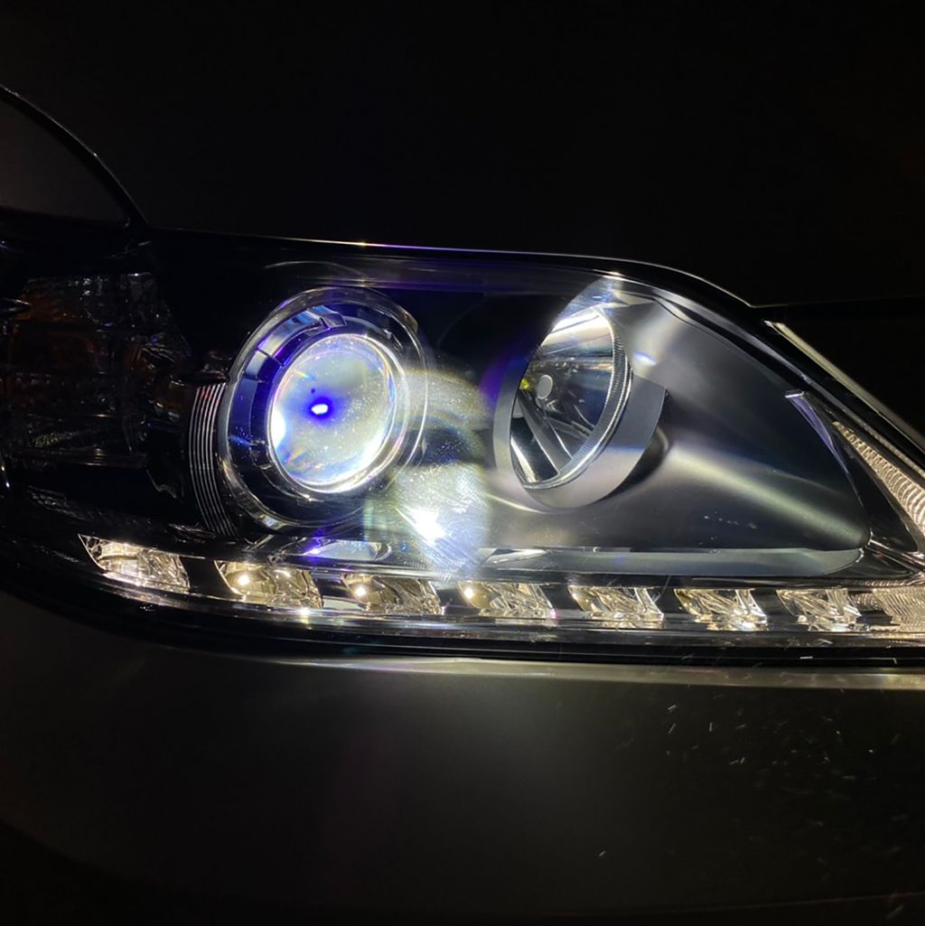 Độ Đèn Pha Bi LED Laser Jaguar 65W Siêu Sáng Cho Lexus RX350 2014 ...