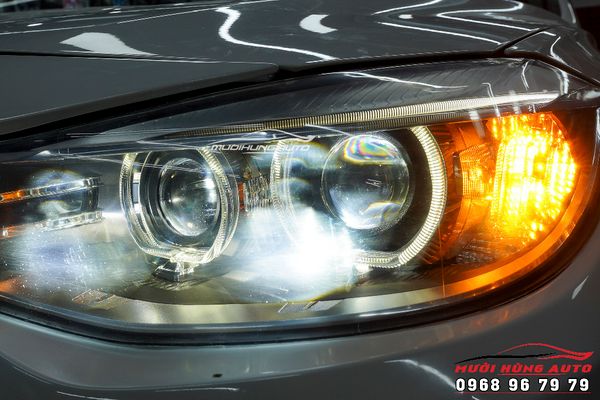 Độ Đèn Bi LED Laser Siêu Sáng Cho BMW 320i GT