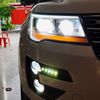 Độ Đèn Pha LED Mica Xe Ford Explorer Cao Cấp