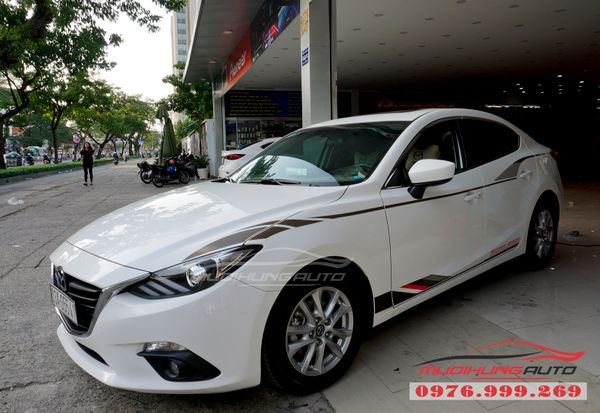 Độ Đèn Pha Mustang Cực Đẹp Cho Mazda 3 2018