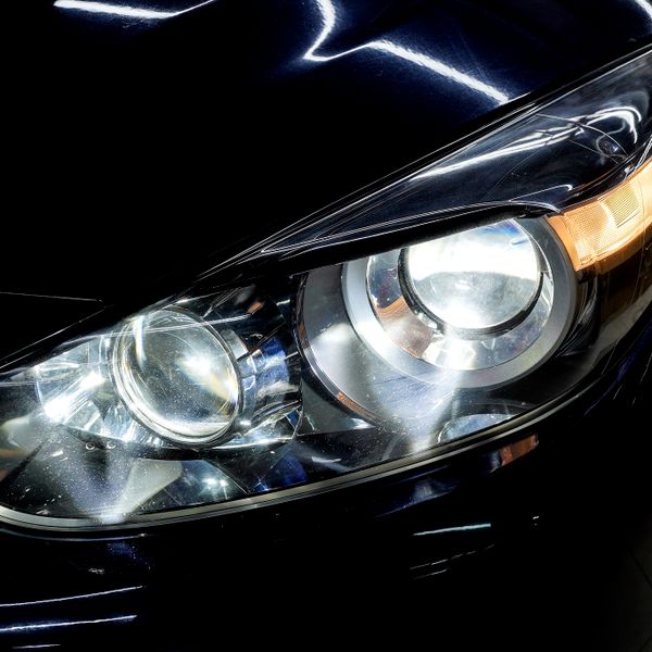 Nâng Cấp 4 BI LED Nvel Titan Sliver Tăng Sáng Xe Mazda 3