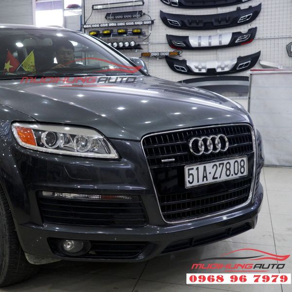 Độ đèn pha và đèn hậu xe Audi Q7 đời 2009-2010