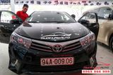 Độ đèn pha và đèn hậu nguyên cụm zin cho Toyota Altis