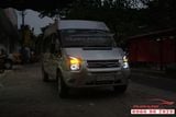 Độ đèn pha và đèn hậu xe Ford Transit chuyên nghiệp