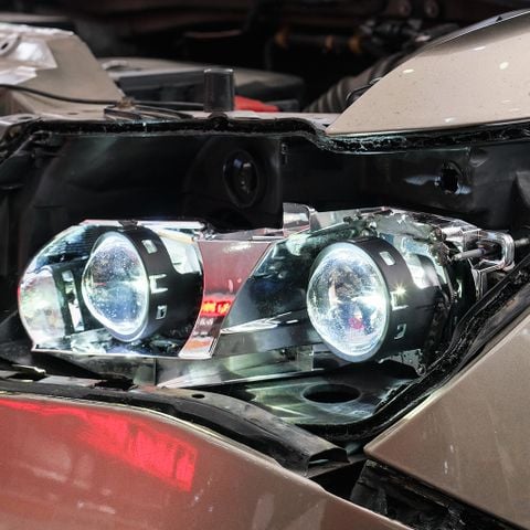 Độ Đèn Pha Xe Acura MDX 2010 Bi LED Osram Cao Cấp