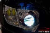 Nâng Cấp Cặp Bi Domax Laser Omega Tăng Sáng Xe Ford Tourneo
