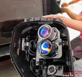 Độ Đèn Santafe 2020 Độ 2 Cặp Bi LED GTR Và Bi LED X-Domax Cao Cấp