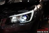 Độ Bi LED Jaguar Tăng Sáng Cao Cấp Xe Subaru Forester Tại TPHCM