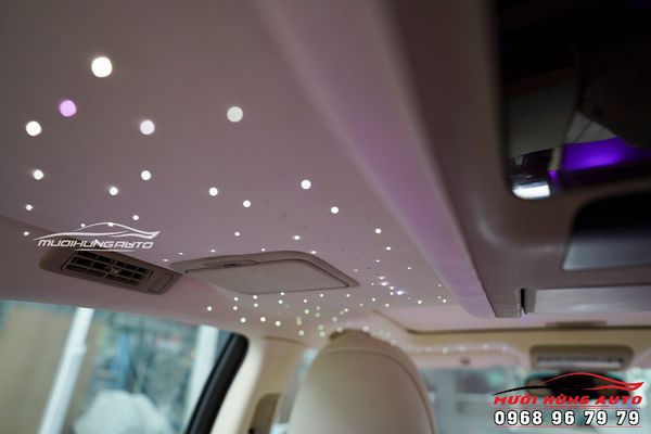 Độ Đèn LED Trần Sao Rơi Cho Xe Lexus LS460L Chuyên Nghiệp